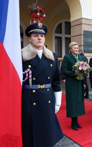 [VIDEO] Prezydenci Polski i Czech o bezpieczeństwie i współpracy dwustronnej
