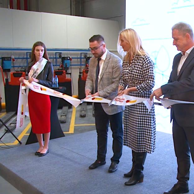 [VIDEO] Biedronka inwestuje w nowe centrum dystrybucji w Stawigudzie pod Olsztynem. Zatrudni tam 600 pracowników