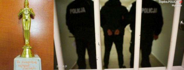 Statuetka za osiągnięcie tytułu najlepszej złodziejki