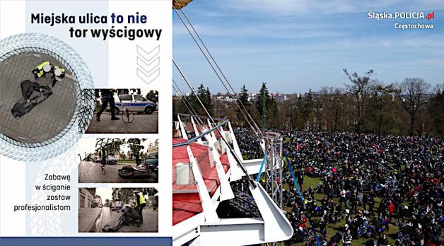 Rozpoczęcie sezonu motocyklowego w Częstochowie
