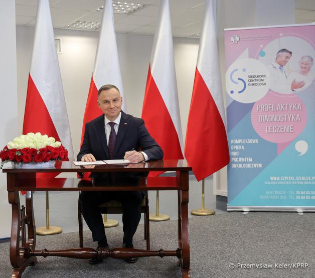 Ustawa o Krajowej Sieci Onkologicznej podpisana przez prezydenta